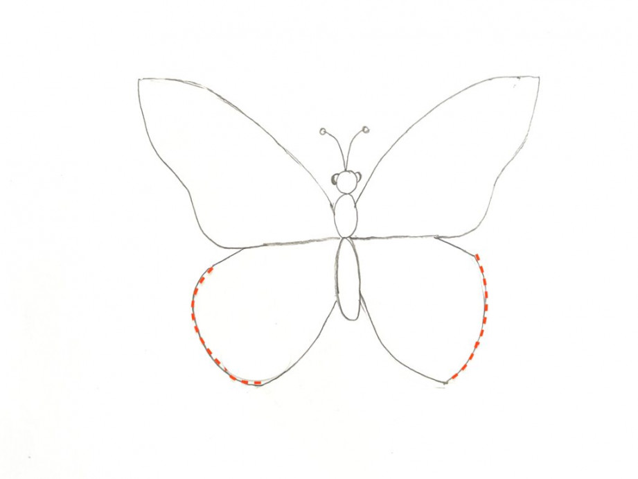 How to Draw a Butterfly Easy-Peasy & Fast ! {for kids, teens and