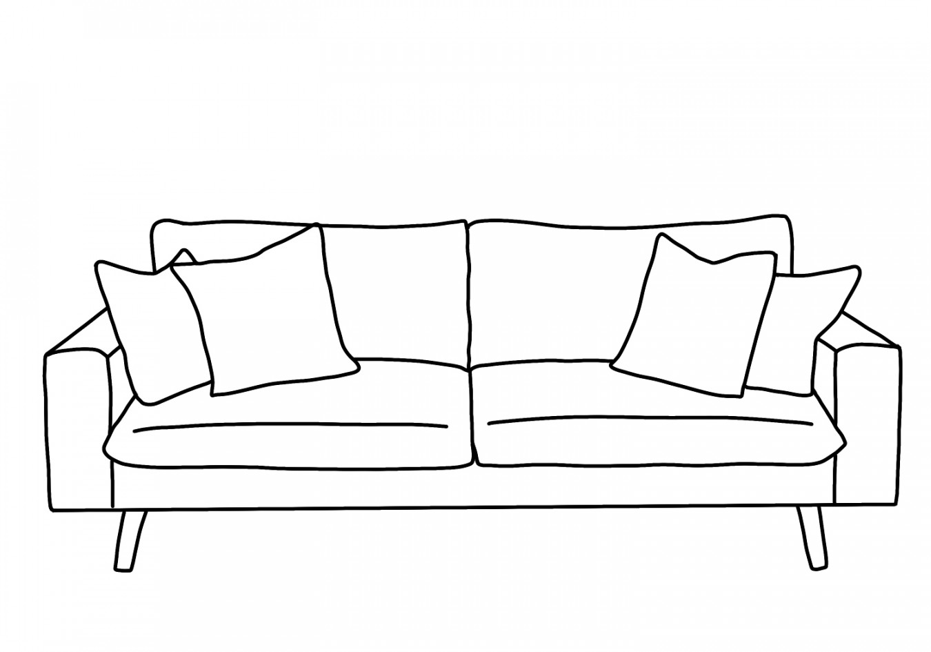 How to Draw a Couch  Design School