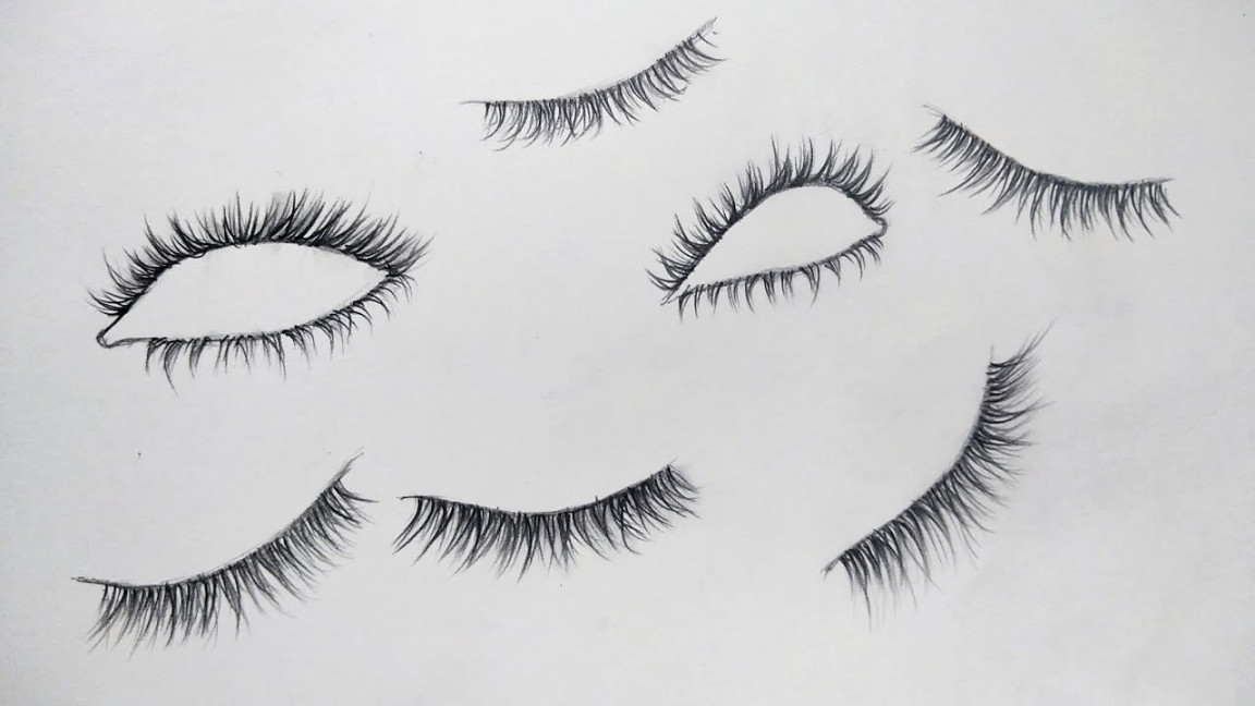 How to Draw Eyelashes the Easy Way  Step by Step Guide for Beginners