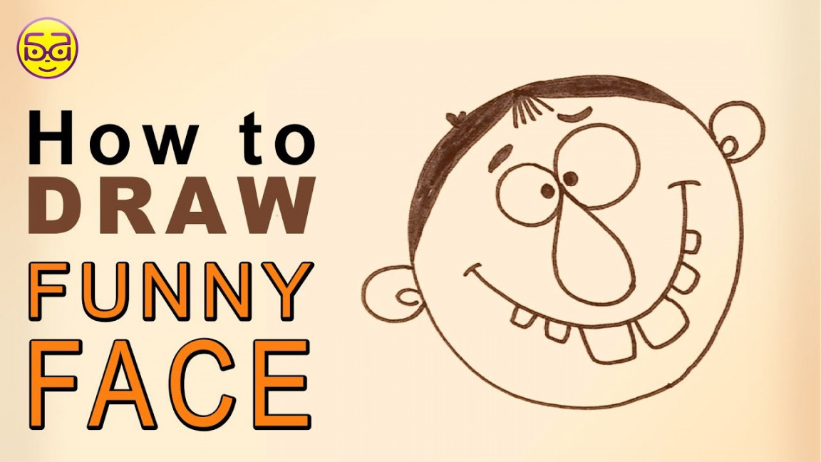 How to Draw funny face