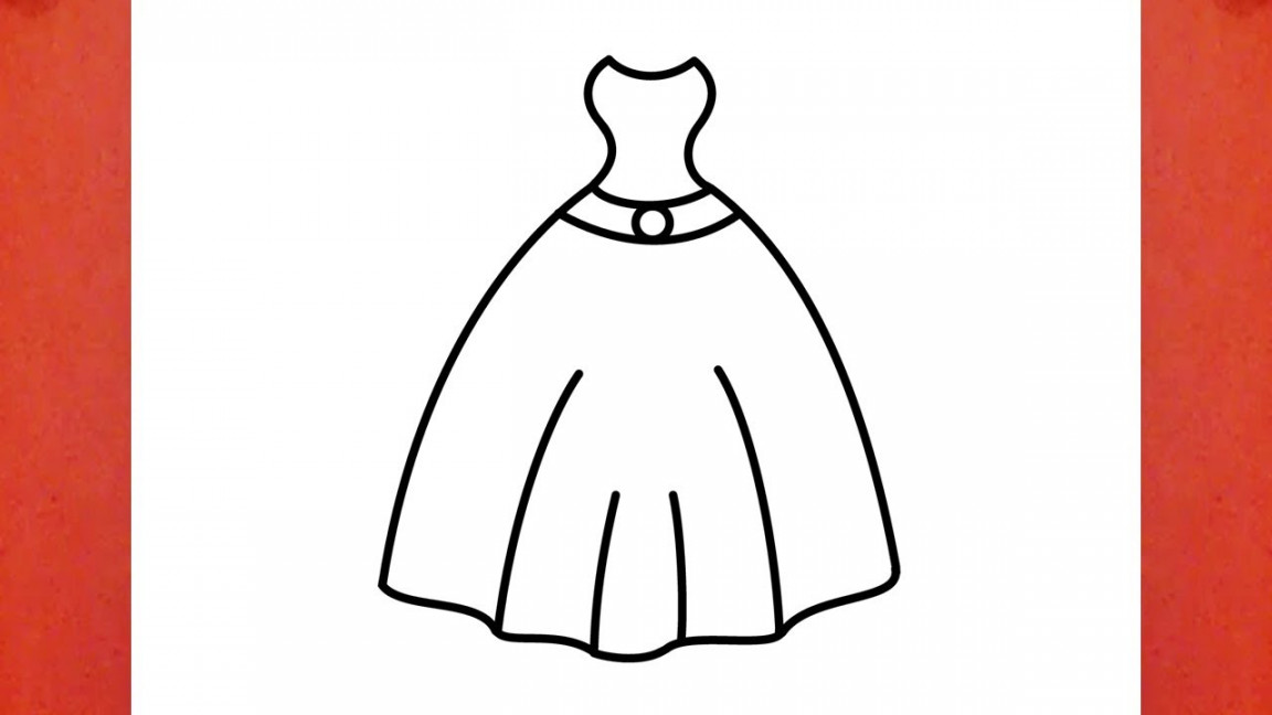 HOW TO DRAW PRINCESS DRESS