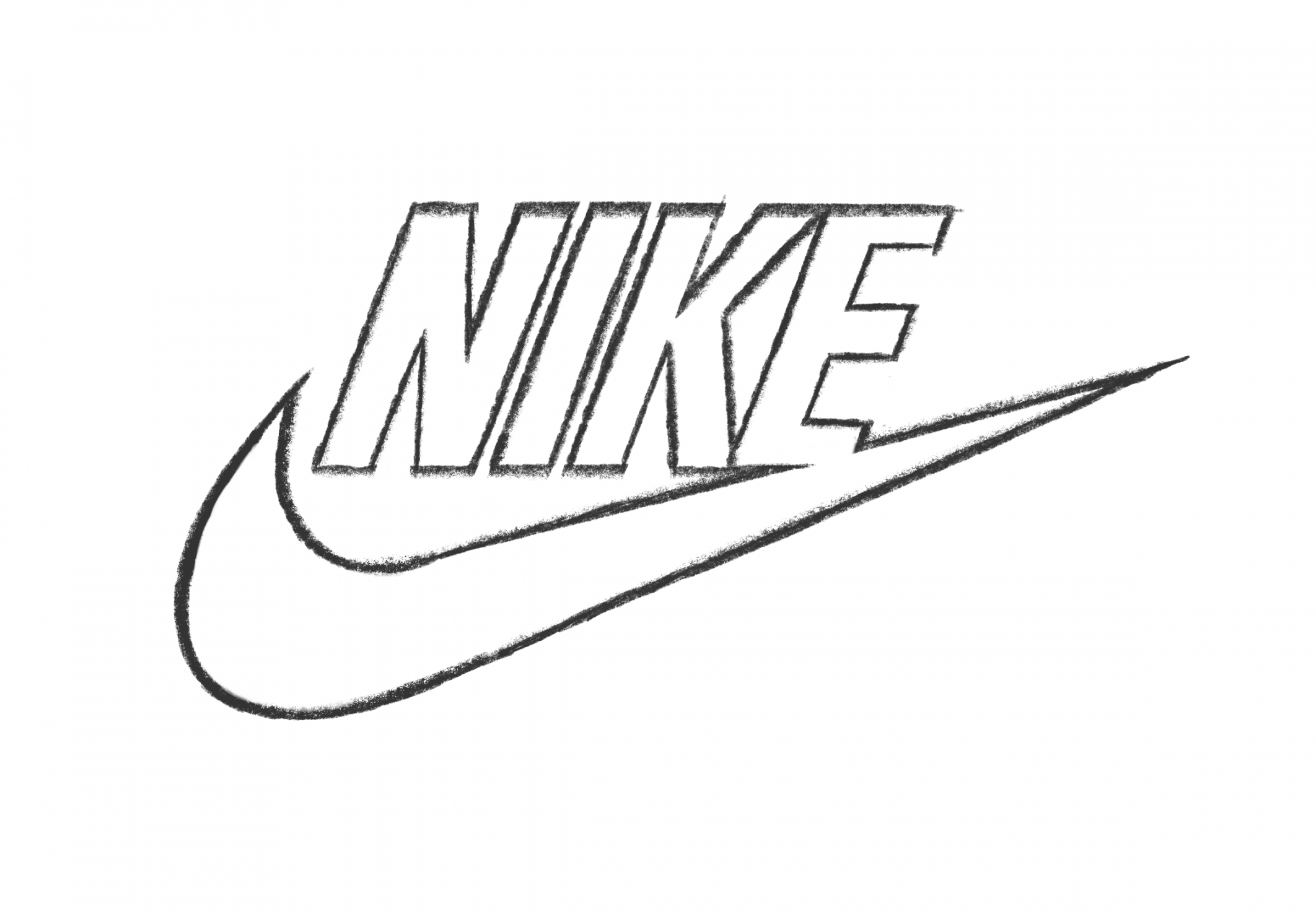 How to Draw the Nike Logo ( Simple Steps) - FakeClients Blog