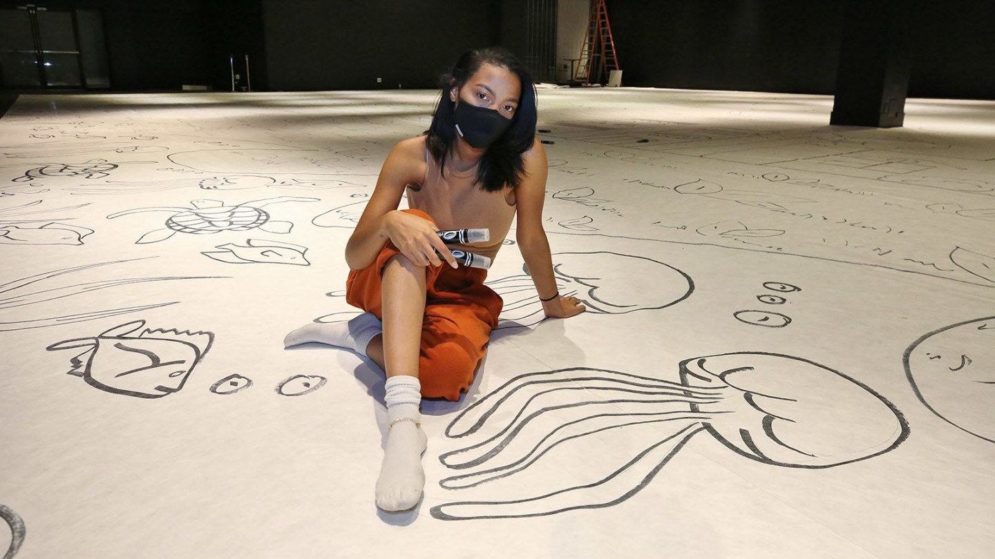 See the biggest drawing in the world made by one person  CNN