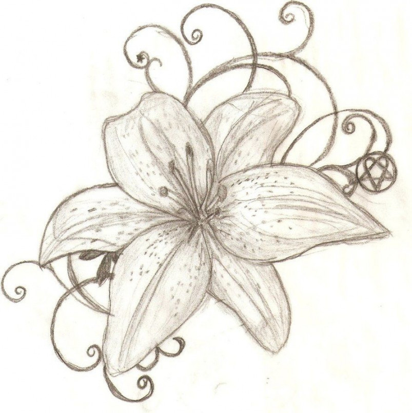 tattoo design  Lily flower tattoos, Tiger lily tattoos, Flower