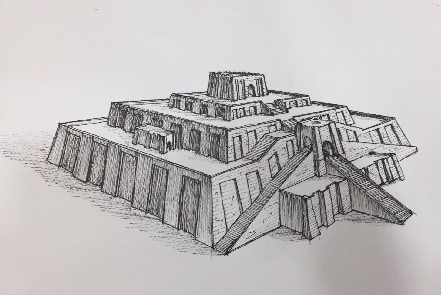 Ziggurat - Akkadian civil  Ancient egypt architecture