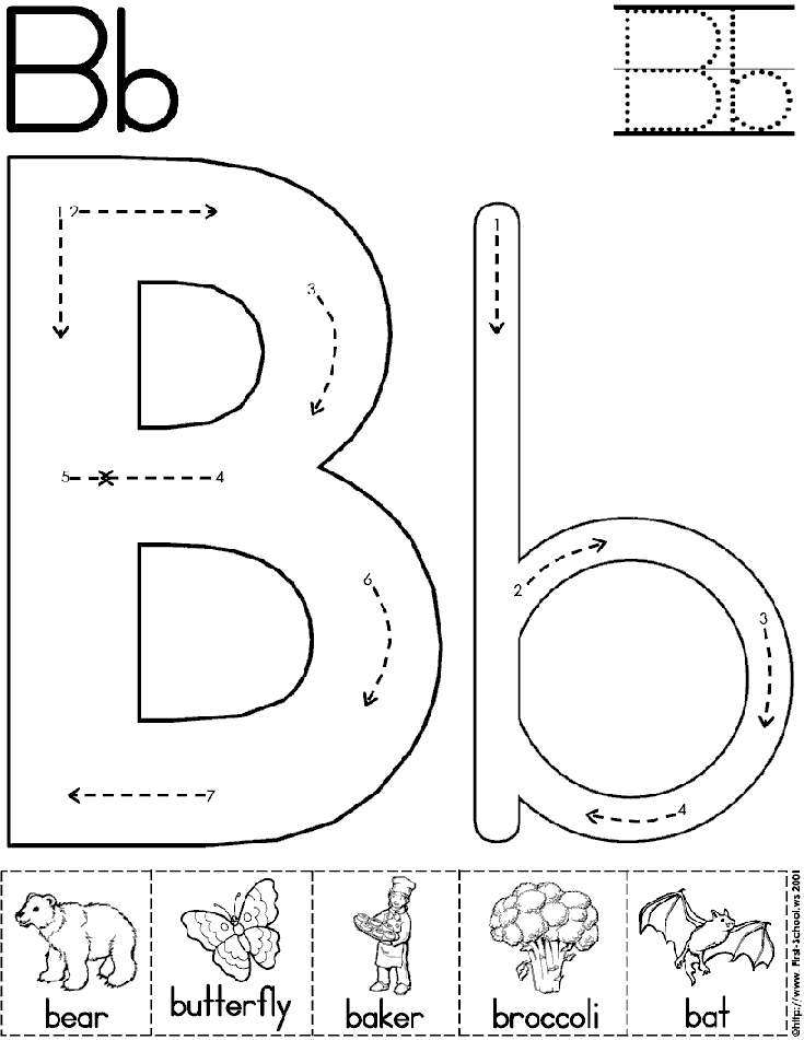 70+ Best Letter B Worksheet Preschool 81