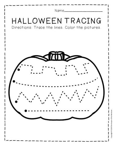 79 Halloween Worksheets For Preschool 16