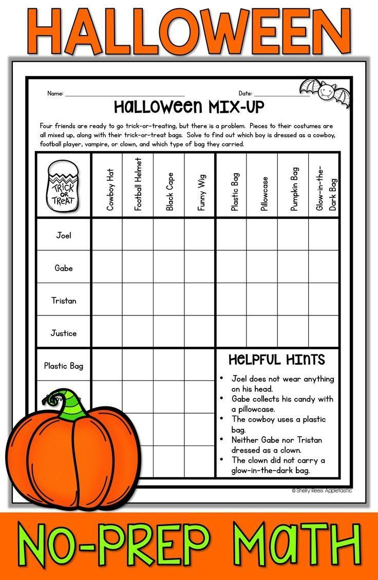 79 Halloween Worksheets For Preschool 18