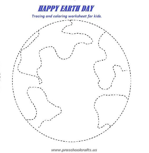 Earth Day Preschool Worksheets 46