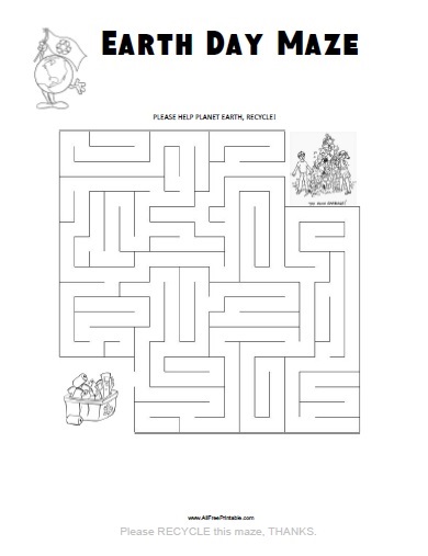 Earth Day Preschool Worksheets 49