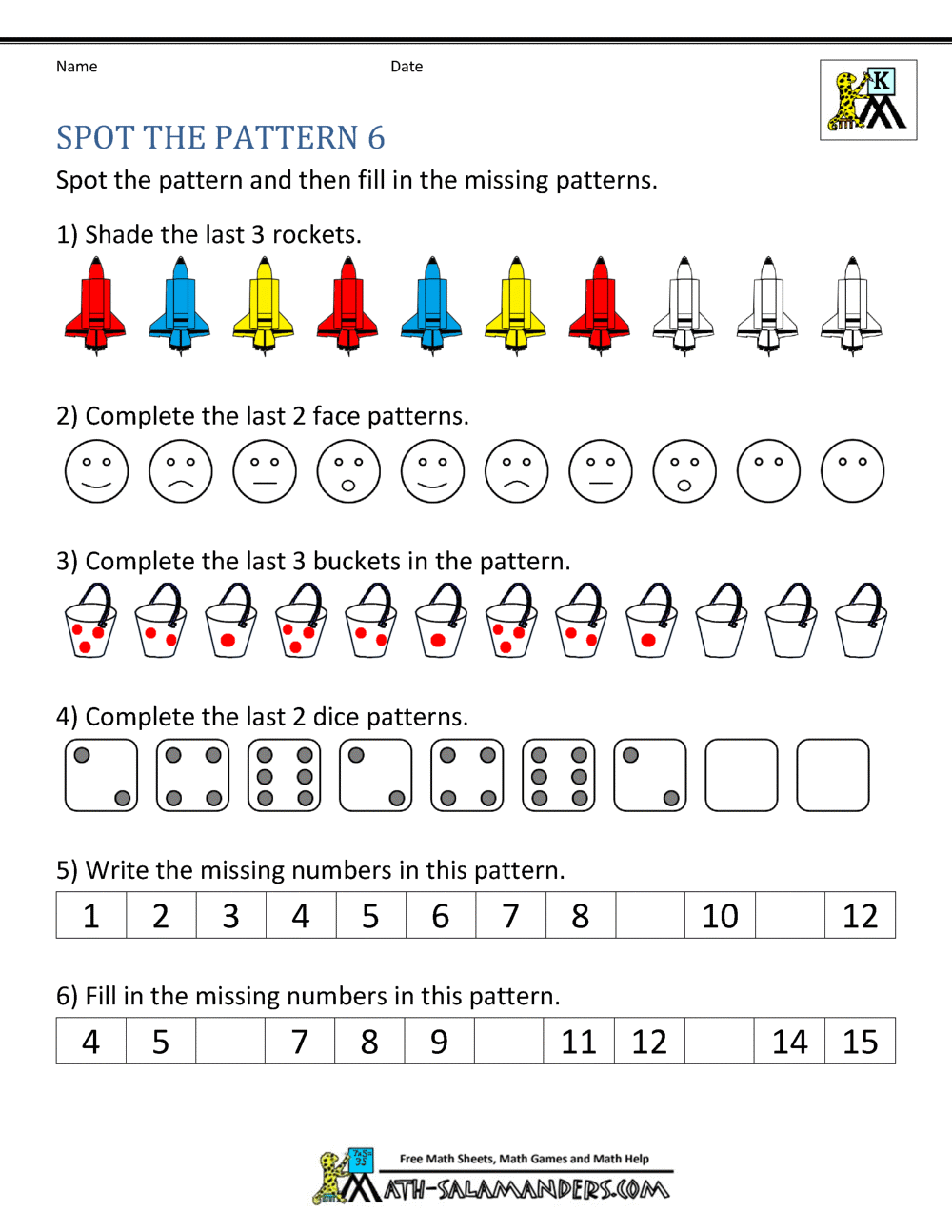 Free Kindergarten Worksheets Pdf 77