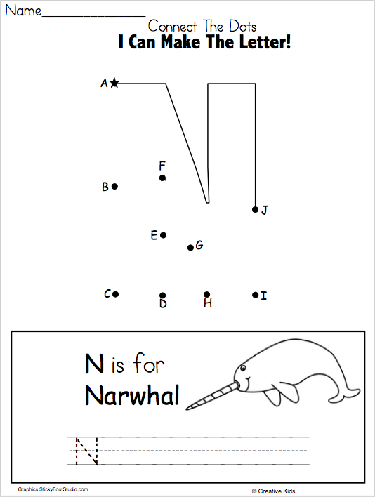 Fresh 60+ Letter N Worksheets For Preschool 32