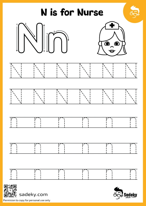 Fresh 60+ Letter N Worksheets For Preschool 36