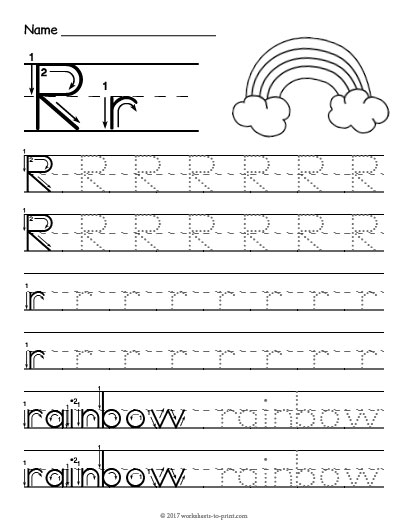 Fresh 70+ Letter R Worksheets Preschool 34