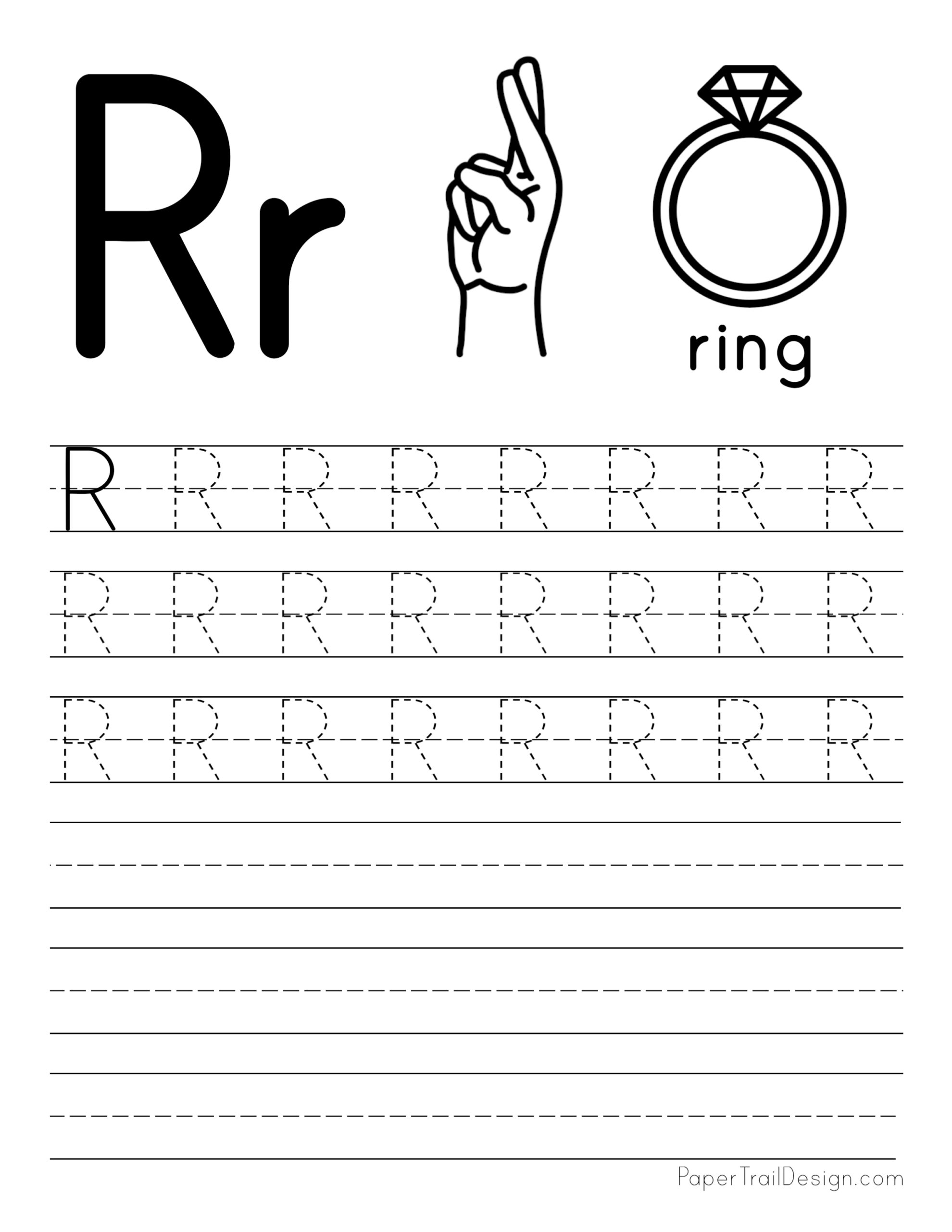 Fresh 70+ Letter R Worksheets Preschool 43