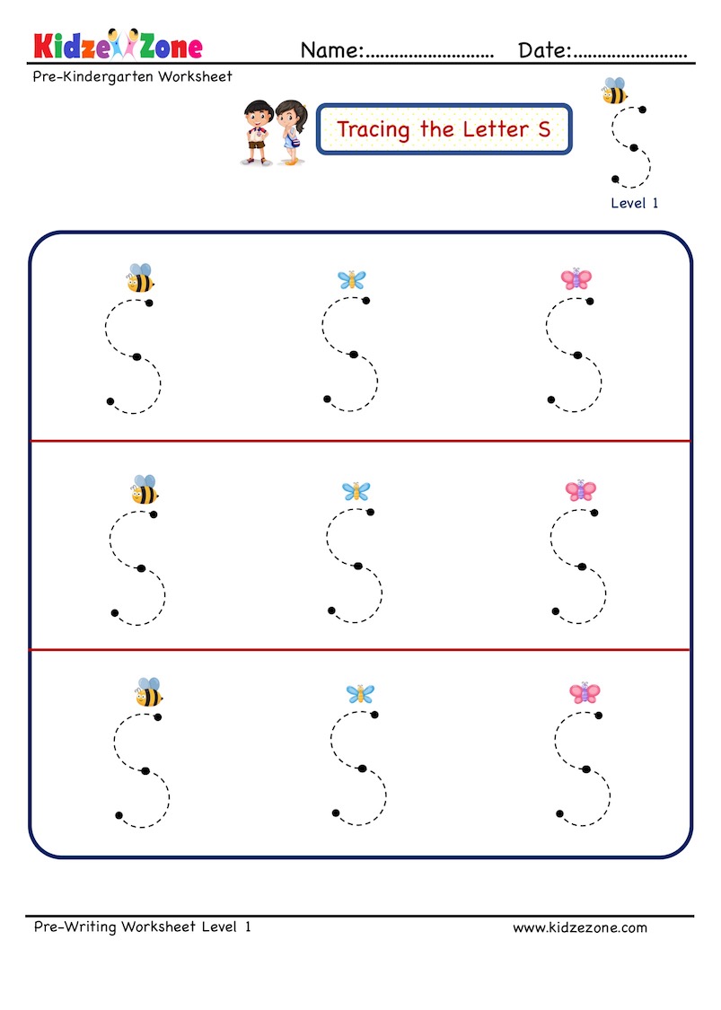 Preschool Letter S Worksheets 59