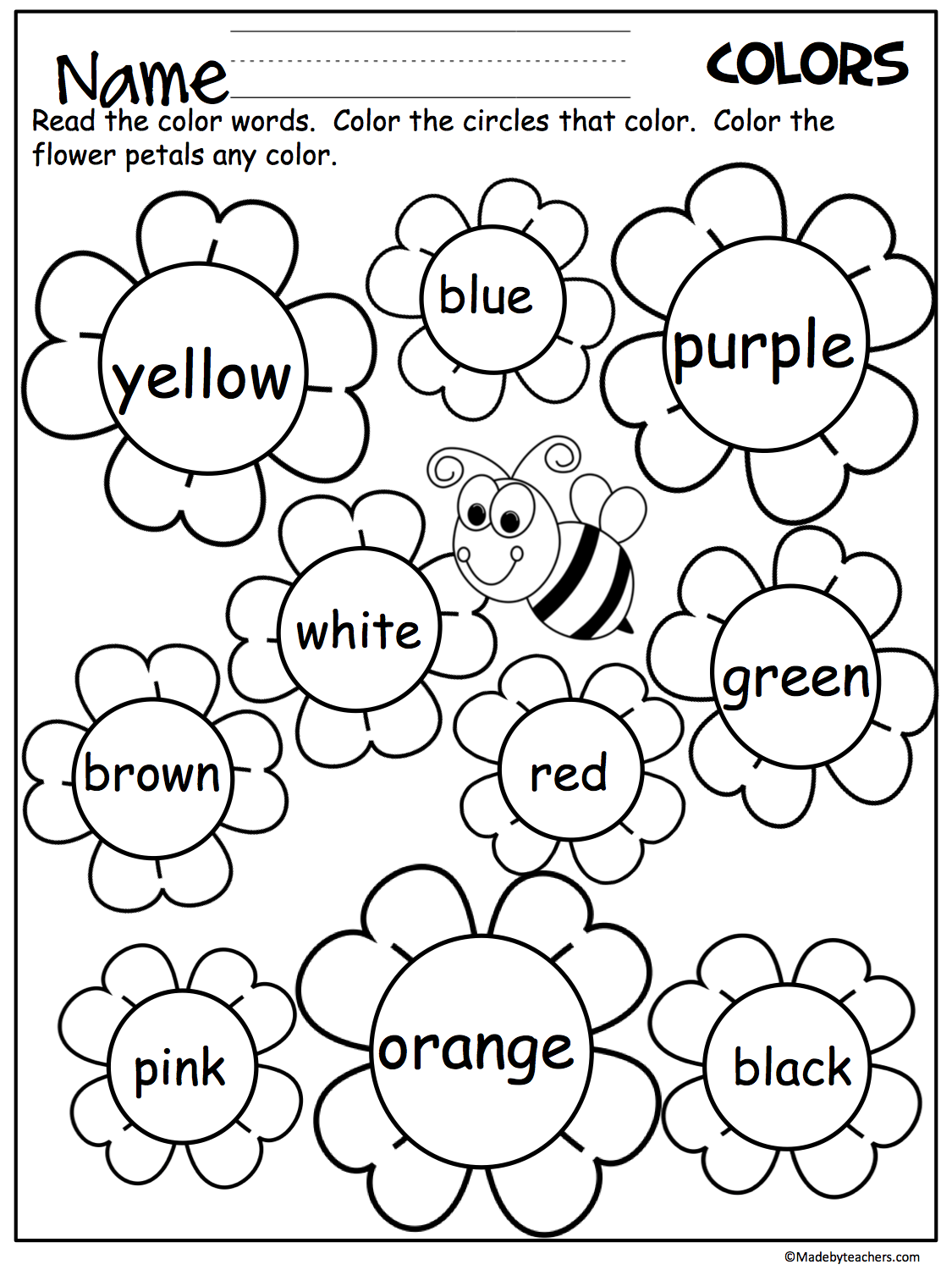 33 Awesome Coloring Worksheets For Preschool 9