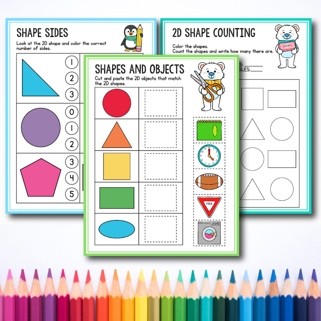 59 Shape Worksheet For Preschool 49