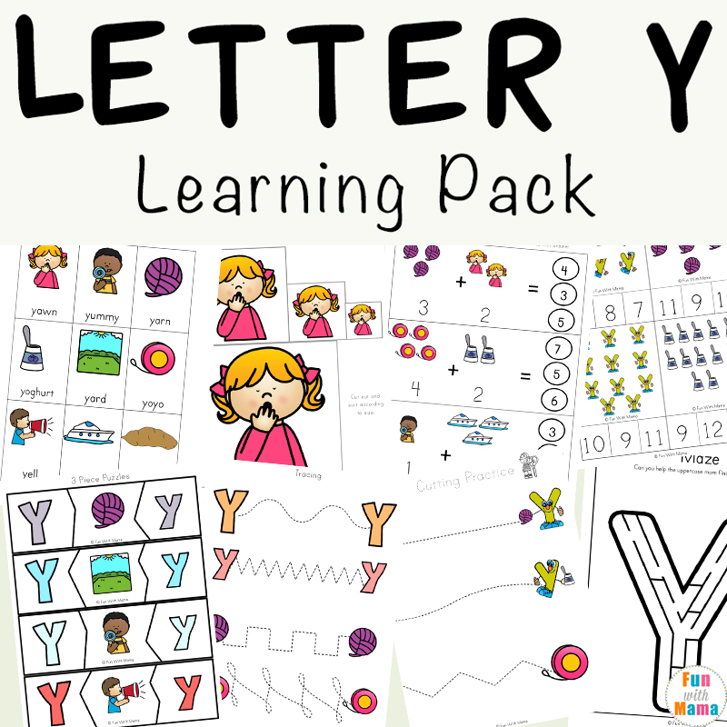 60 Letter Y Preschool Worksheets 36