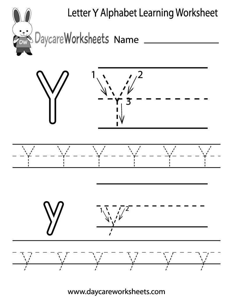 60 Letter Y Preschool Worksheets 40