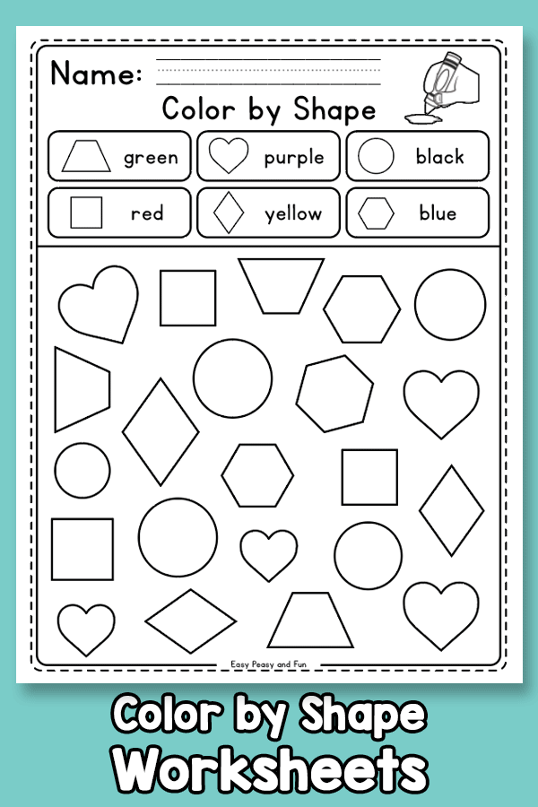 61 Colors Worksheets For Kindergarten 16