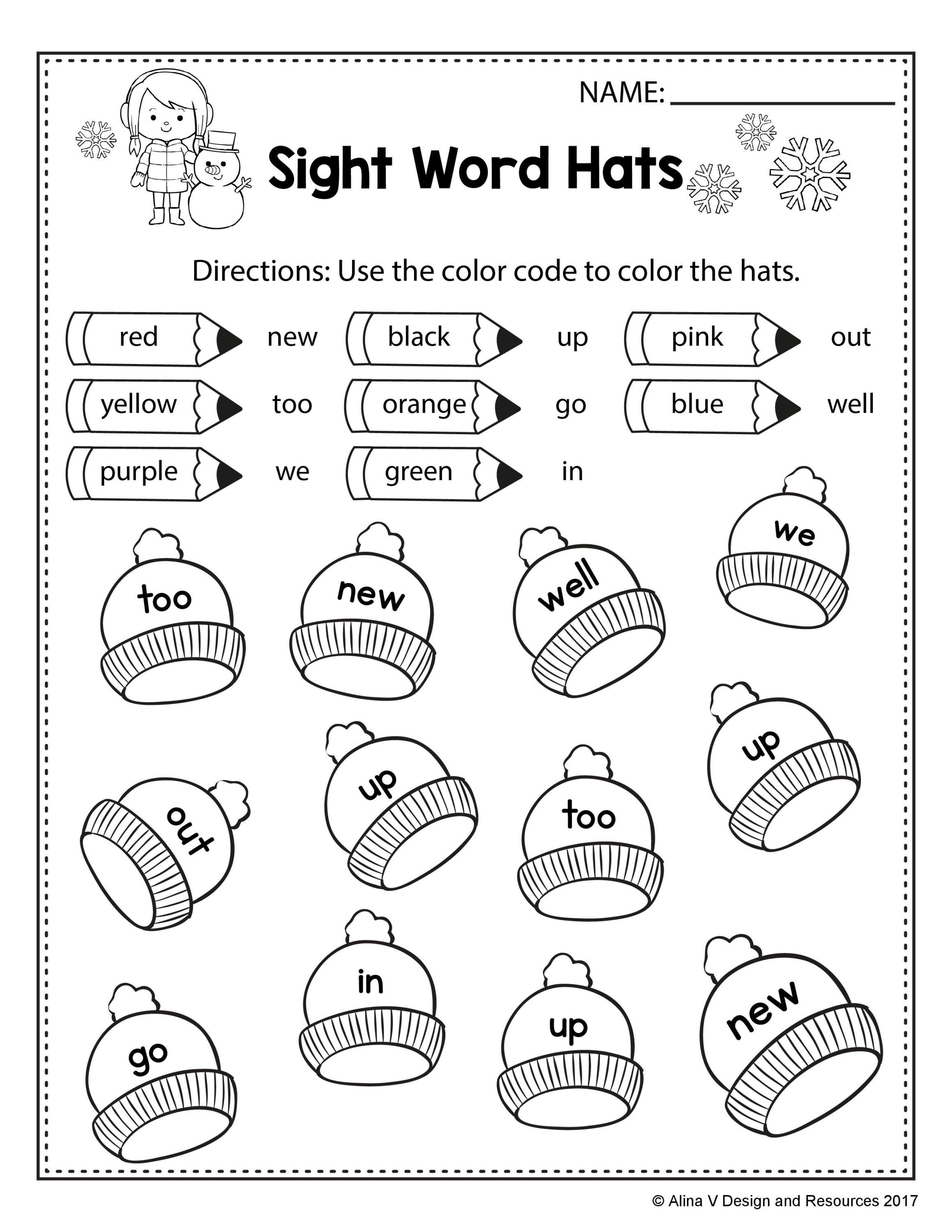 61 Winter Worksheets For Kindergarten 43