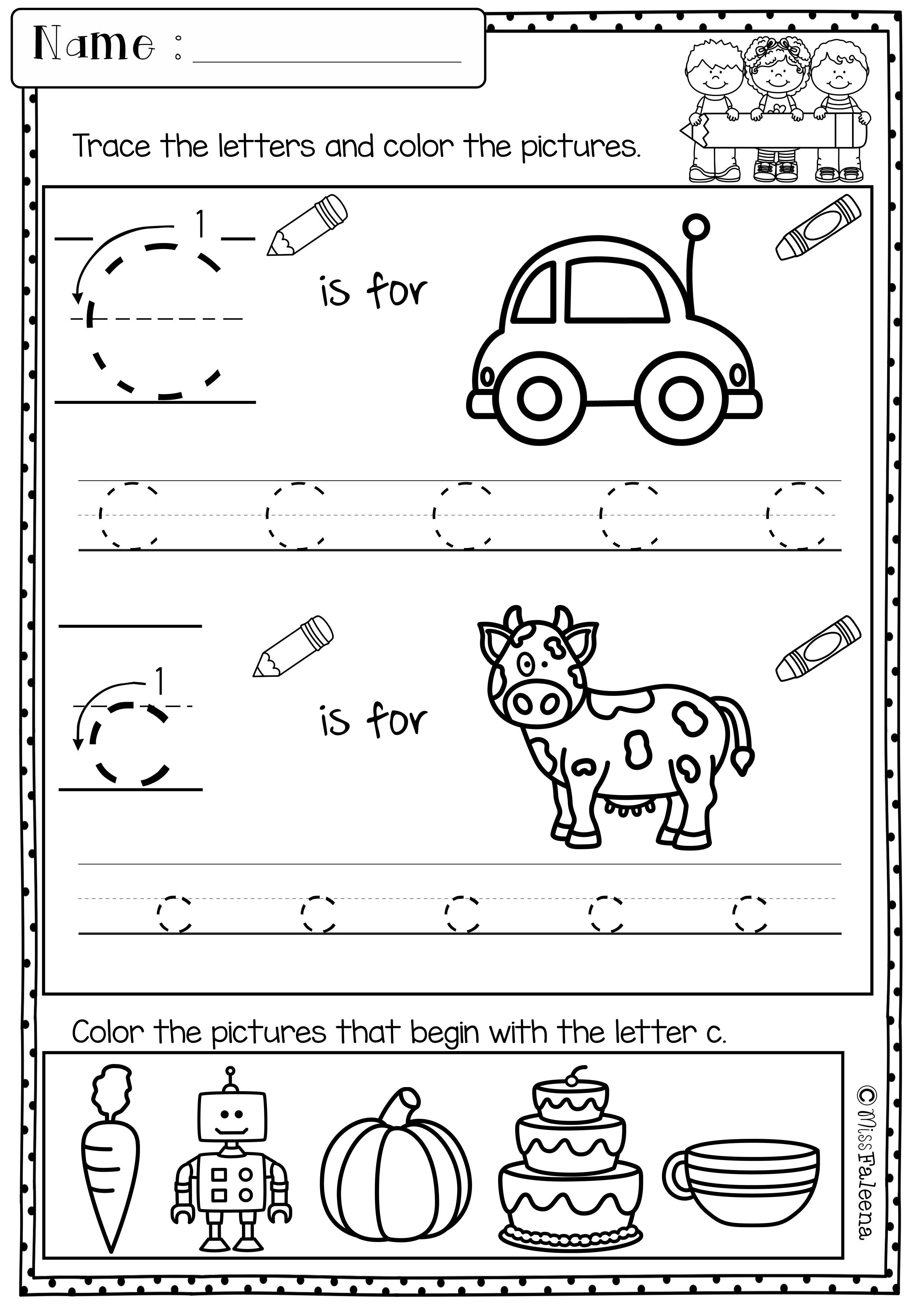 63 Pre Kindergarten Free Worksheets 22