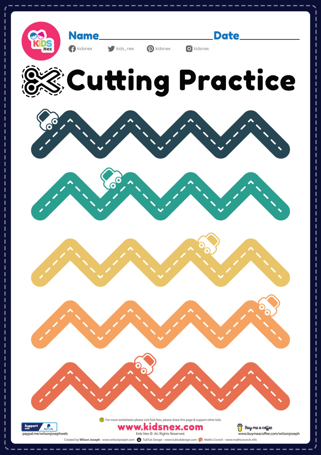 50 Cut Worksheets For Preschool 31