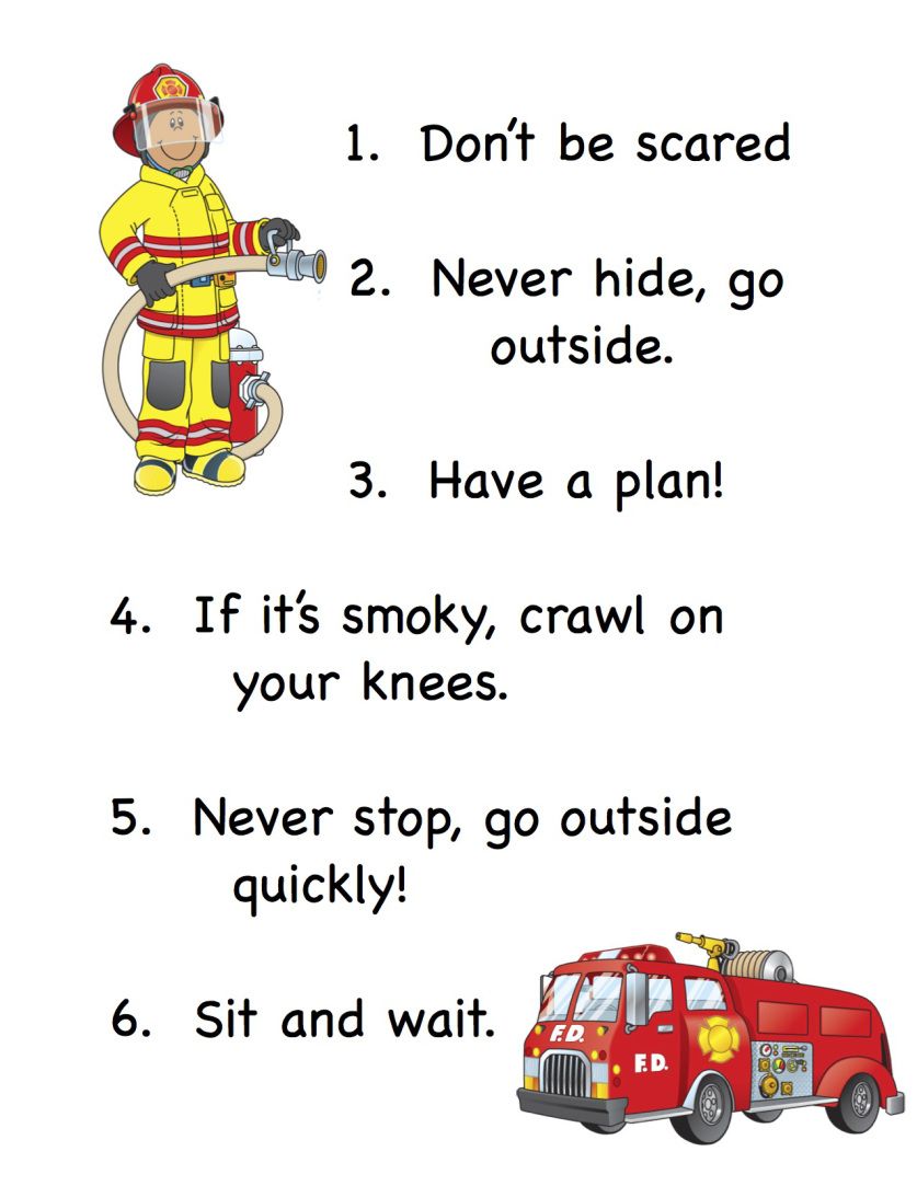 55 Fire Safety Worksheets Preschool 31