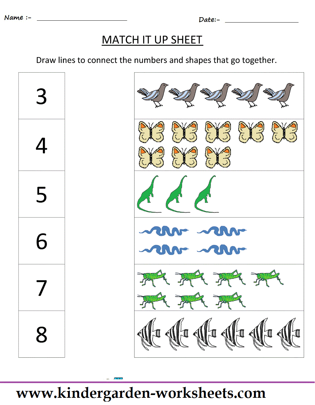 56 Kindergarten Printable Worksheets Math 43