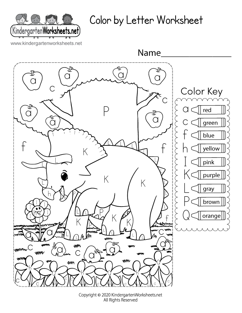 60 Color Worksheets For Preschoolers 7