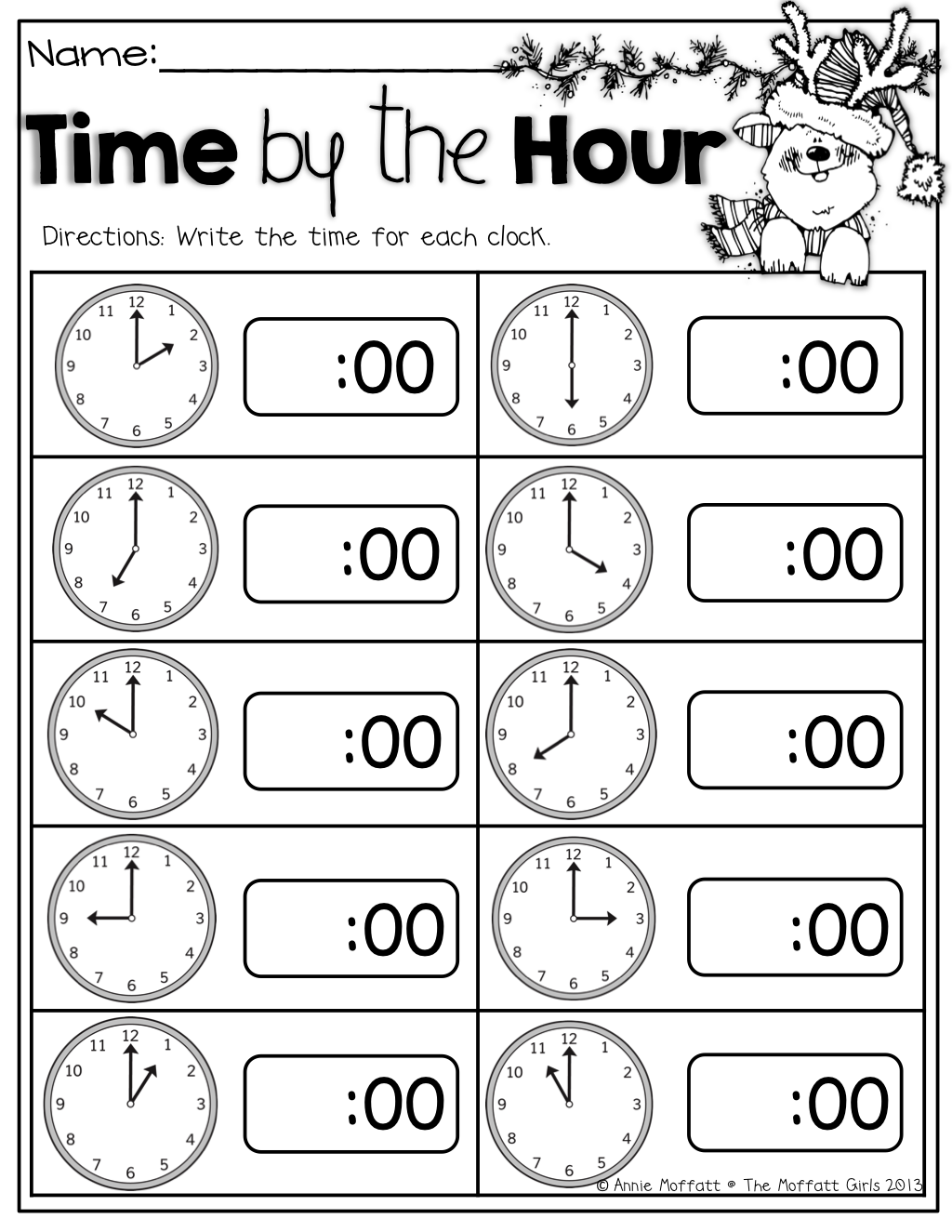 60 Time Worksheets For Kindergarten 27