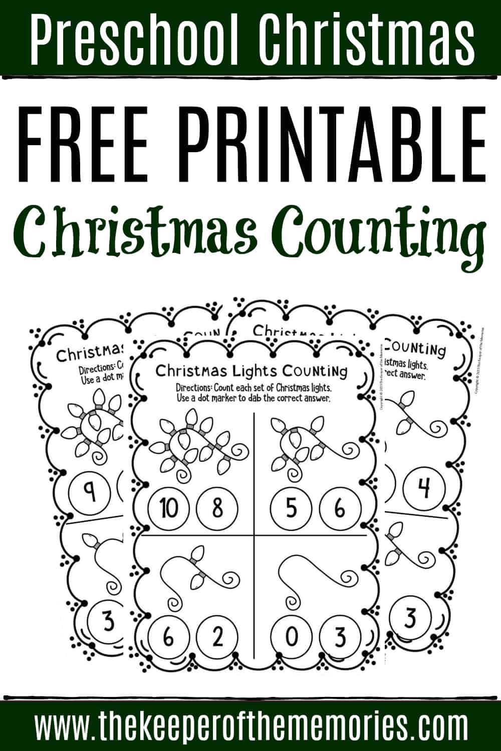 85 Counting Worksheets For Preschoolers 49