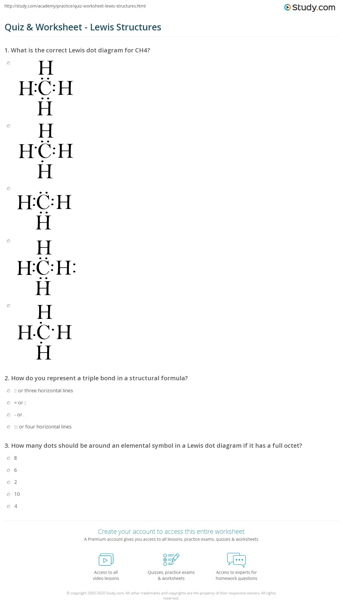 80 Printable Lewis Structure Practice Worksheets 34