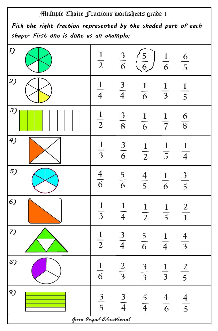 Get 85 5Th Grade Fractions Worksheets Ideas 34