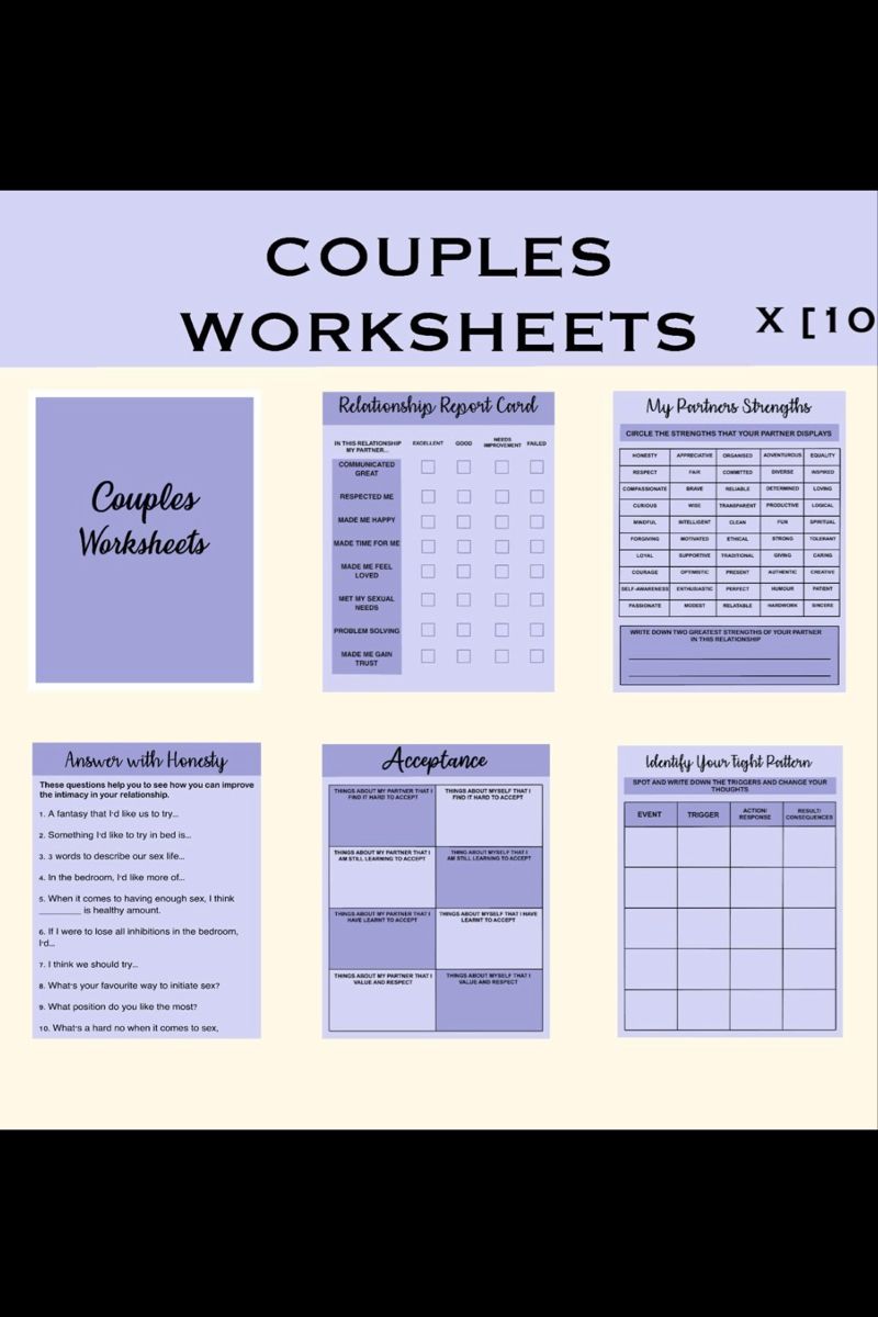 Get 85 Couples Counseling Worksheets Ideas 51