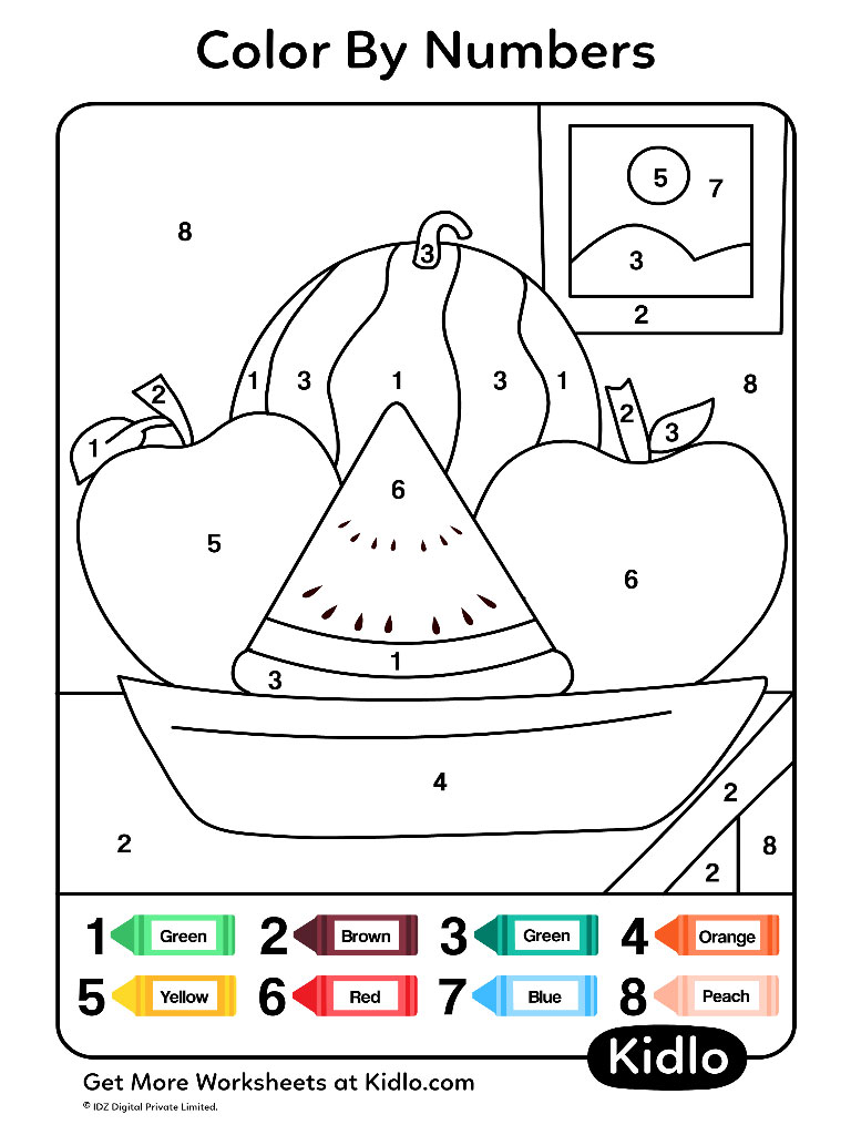 Get 85 Summer Fruits Worksheet Ideas 82