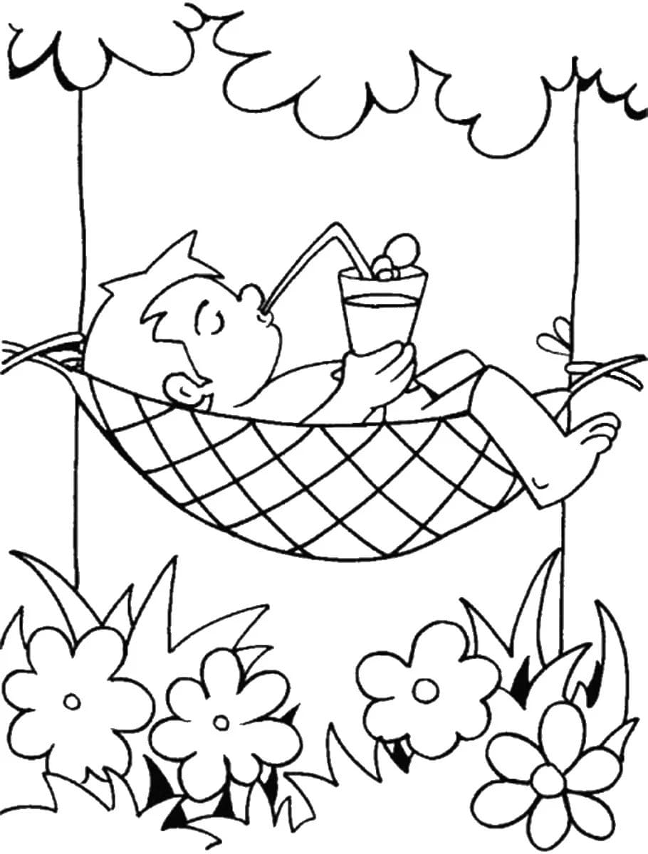 Best 45 Summer Coloring Pages Easy Ideas 4