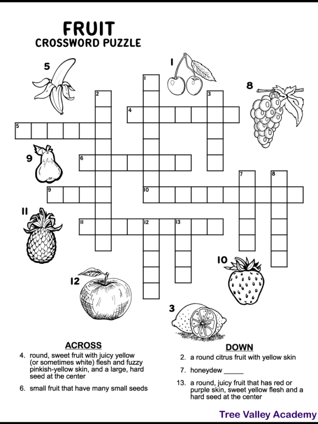 Get 85 Back-To-School Crossword Puzzles Ideas 62