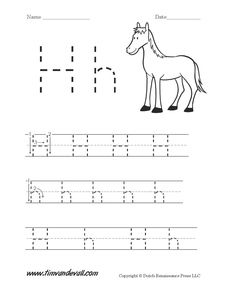 Get 85 Letter H Worksheets Ideas 8