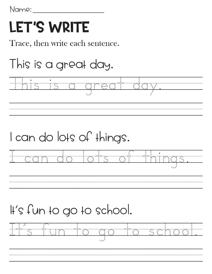 20 1St Grade Writing Practice Worksheets