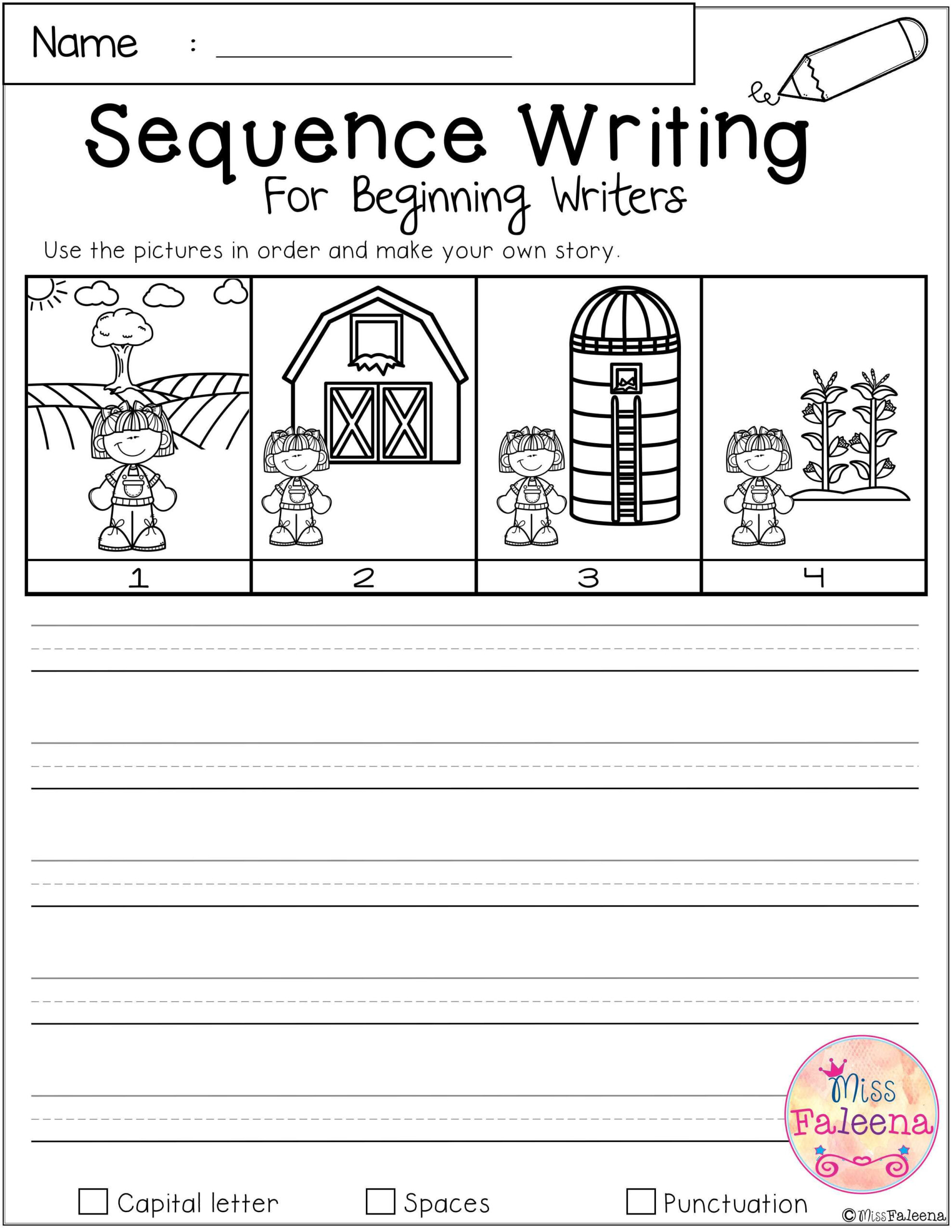 20 1St Grade Writing Practice Worksheets