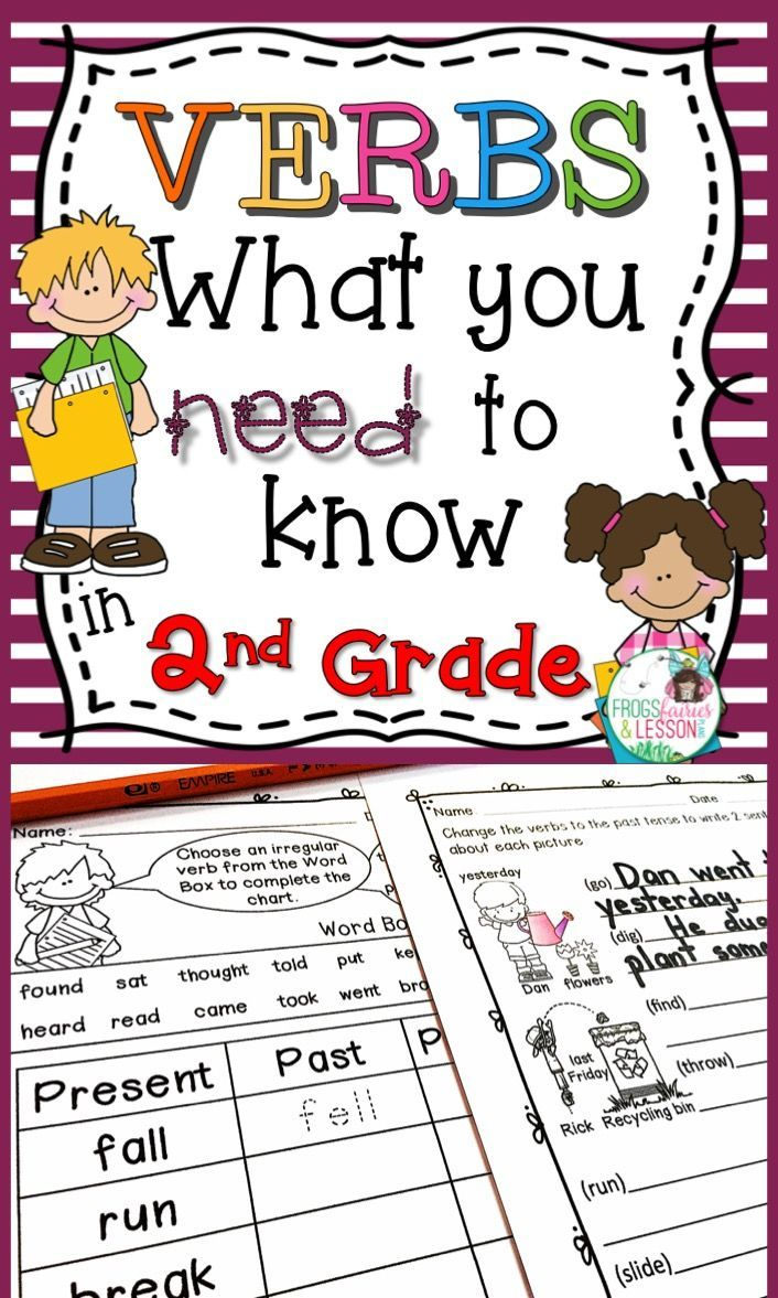 20 2Nd Grade English Worksheets Verbs