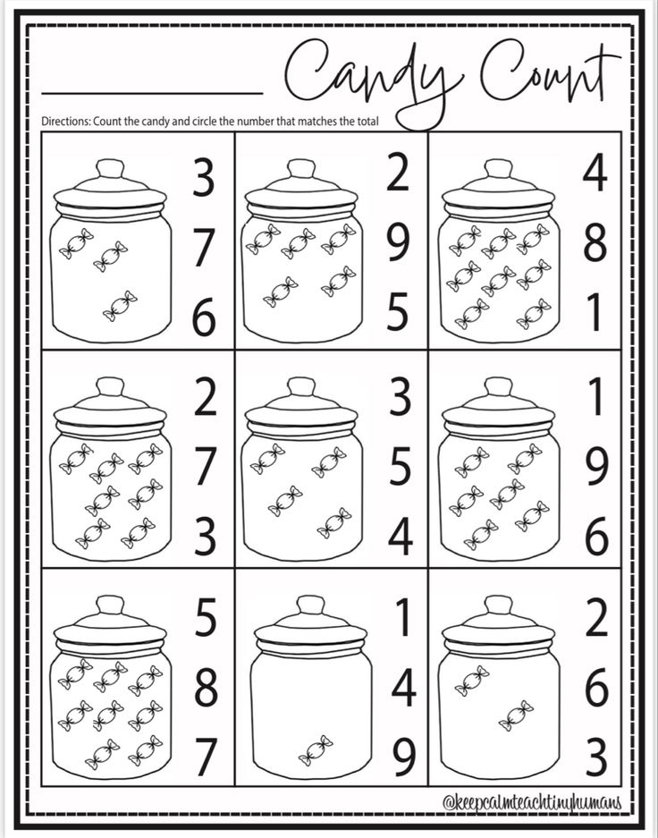 20 Counting Worksheets Preschool Addition