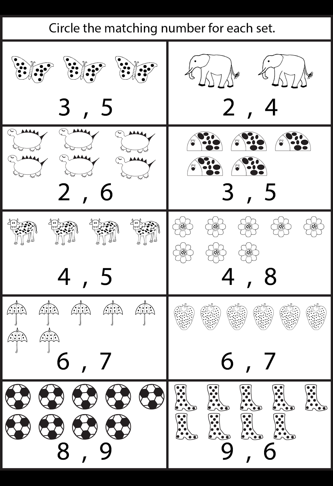 20 Counting Worksheets Preschool Addition