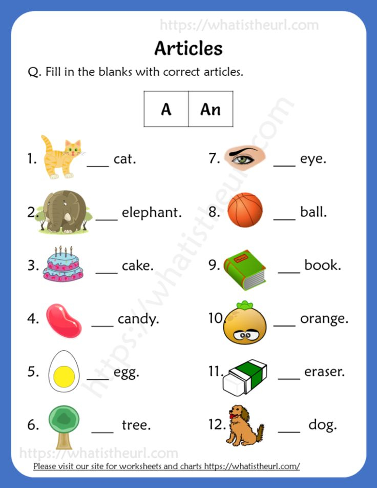 20 English Worksheets For Grade 1 For Kids