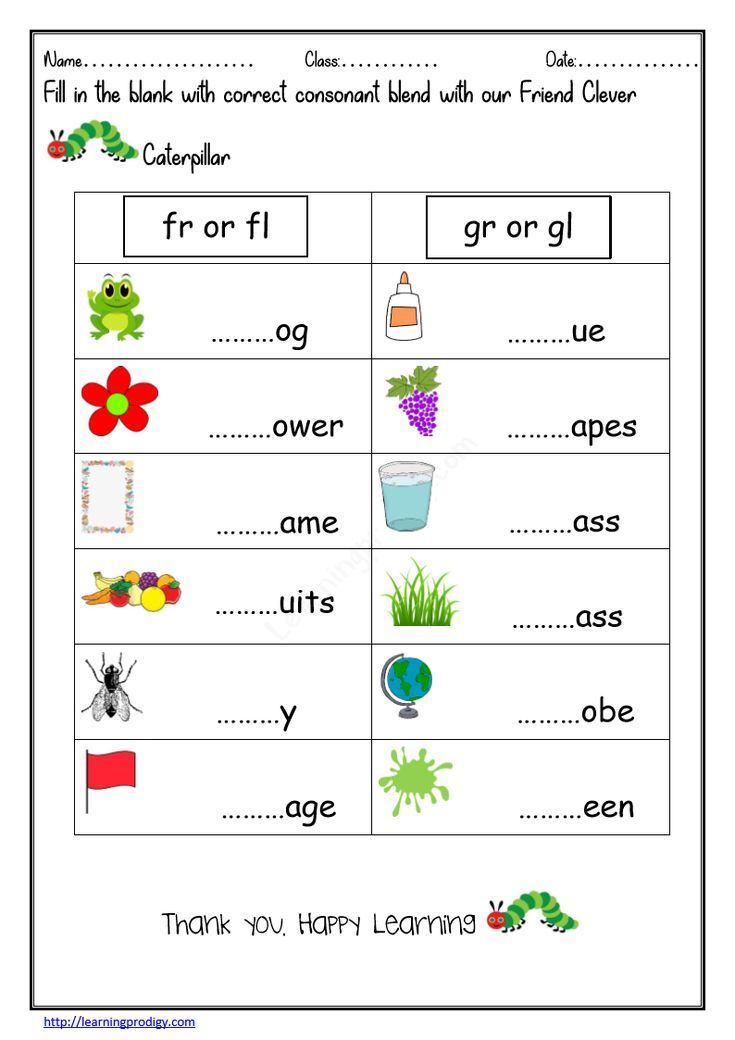 20 English Worksheets For Grade 1 For Kids