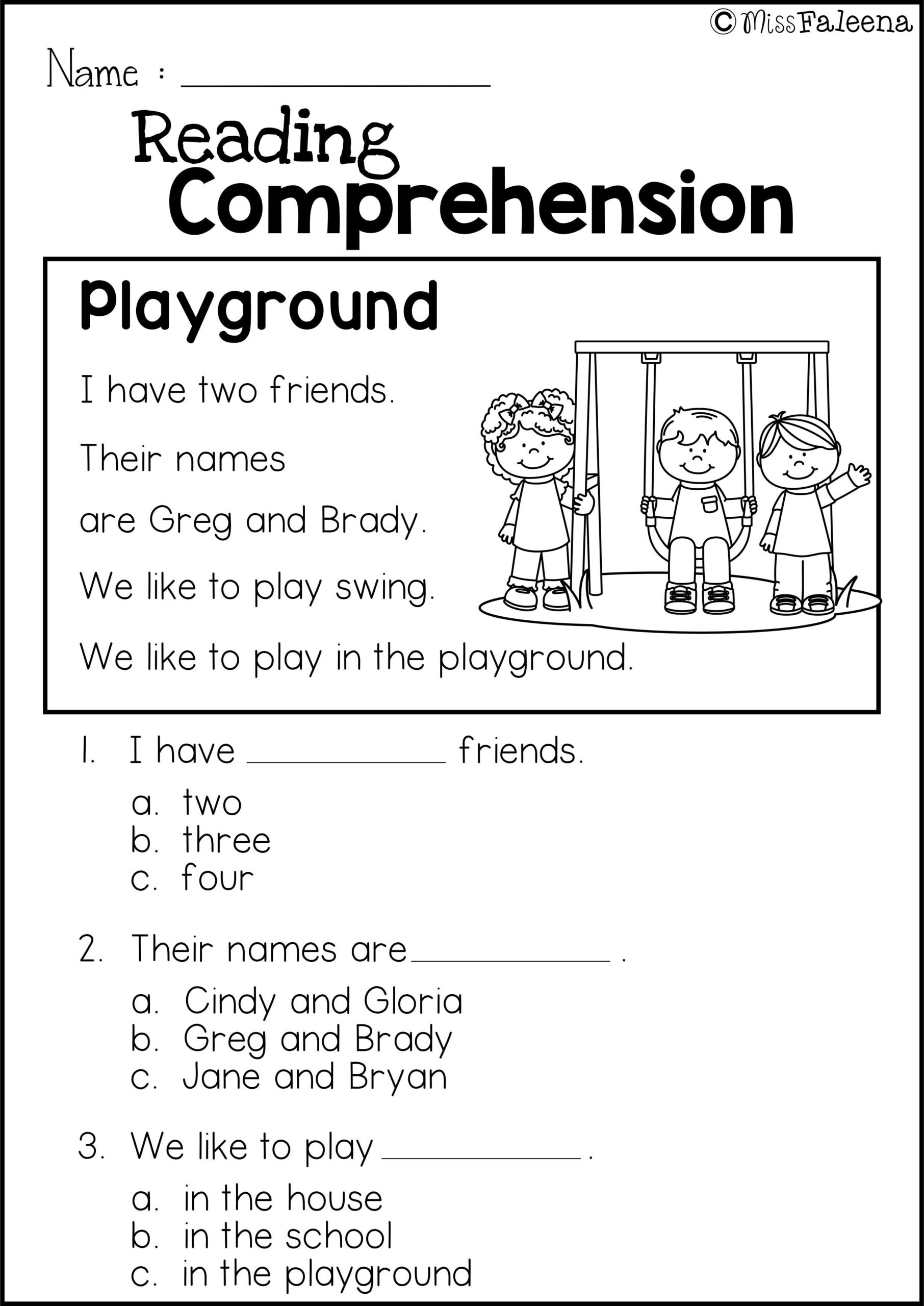 20 Free 2Nd Grade Reading Comprehension Worksheets