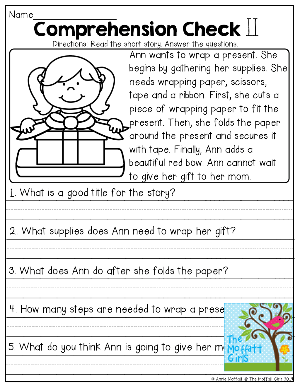 20 Free 2Nd Grade Reading Comprehension Worksheets