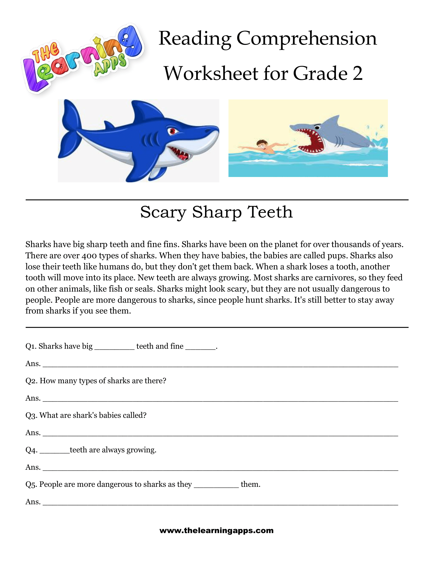 20 Free 2Nd Grade Reading Comprehension Worksheets